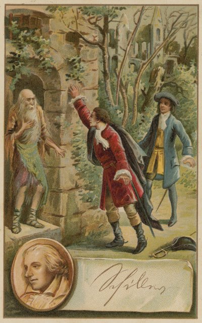 Scene fra Røverne af Friedrich Schiller af European School